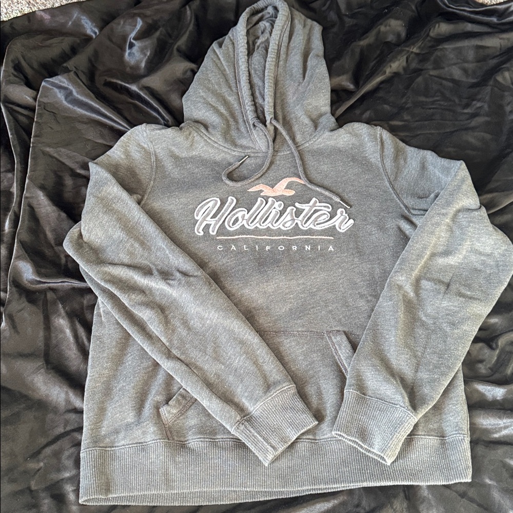 Y2K Hollister Heather Gray Hoodie